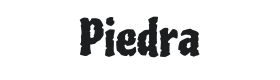 Piedra Font Thumbnail