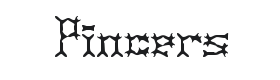 Pincers Font Thumbnail