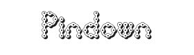 Pindown Font Thumbnail
