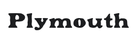 Plymouth Font Thumbnail