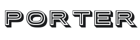 Porter Sans Block Font Thumbnail