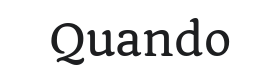 Quando Font Thumbnail