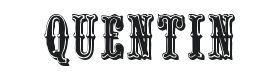 Quentin Caps Font Thumbnail