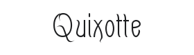 Quixotte Font Thumbnail