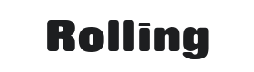 Rolling No One Font Thumbnail