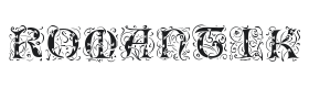 Romantik Font Thumbnail