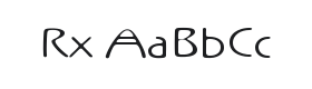 Rx Font Thumbnail