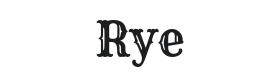 Rye Font Thumbnail