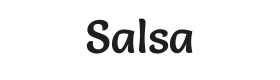Salsa Font Thumbnail