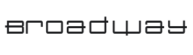 Sans Broadway Font Thumbnail