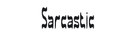 Sarcastic Font Thumbnail