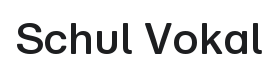 Schul Vokal Font Thumbnail