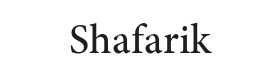 Shafarik Font Thumbnail