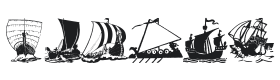 ShipsNBoats Font Thumbnail