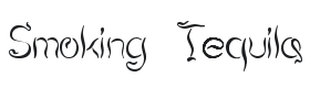 Smoking Tequila Font Thumbnail