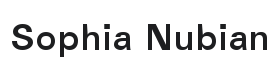 Sophia Nubian Font Thumbnail