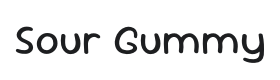 Sour Gummy Font Thumbnail