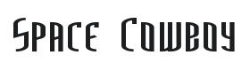 Space Cowboy Font Thumbnail