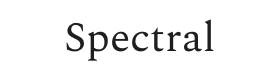Spectral Font Thumbnail