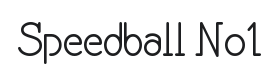 Speedball No1 NF Font Thumbnail