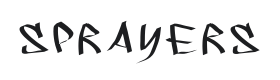 Sprayers Types Font Thumbnail