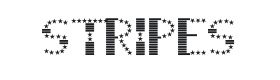 Stripes & Stars Font Thumbnail