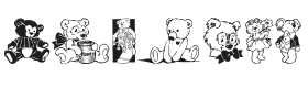 Teddybers Too Font Thumbnail