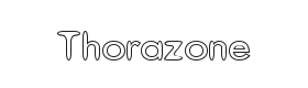 Thorazone Font Thumbnail