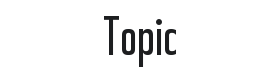 Topic Font Thumbnail
