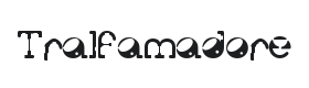 Tralfamadore Font Thumbnail