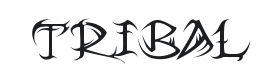 Tribal Font Thumbnail