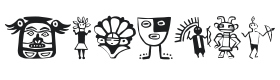 Tribalistica Figures Font Thumbnail