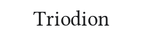 Triodion Font Thumbnail