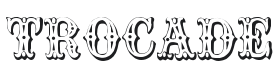 Trocadero Font Thumbnail