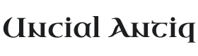 Uncial Antiqua Font Thumbnail