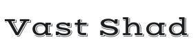 Vast Shadow Font Thumbnail