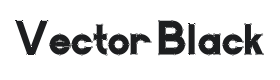Vector Black Font Thumbnail