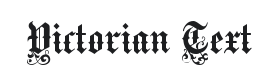 Victorian Text Font Thumbnail