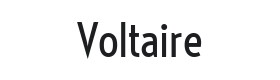 Voltaire Font Thumbnail