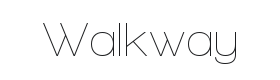 Walkway Font Thumbnail