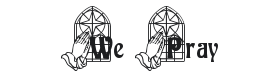 We Pray Font Thumbnail