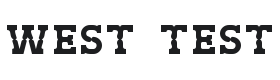 West Test Font Thumbnail