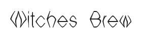 Witches Brew Font Thumbnail