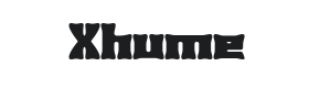 Xhume Font Thumbnail